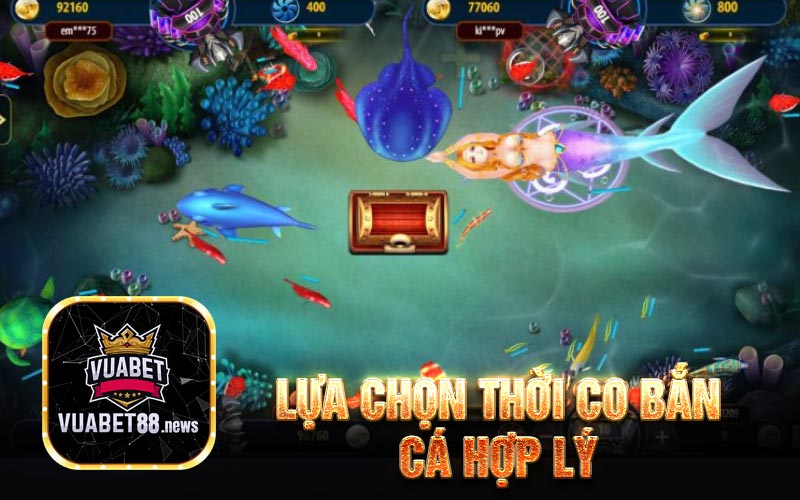 Lựa chọn thời cơ bắn cá hợp lý